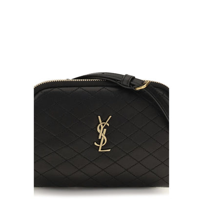 Saint Laurent Borsa a Spalla Nera in Pelle di Vitello