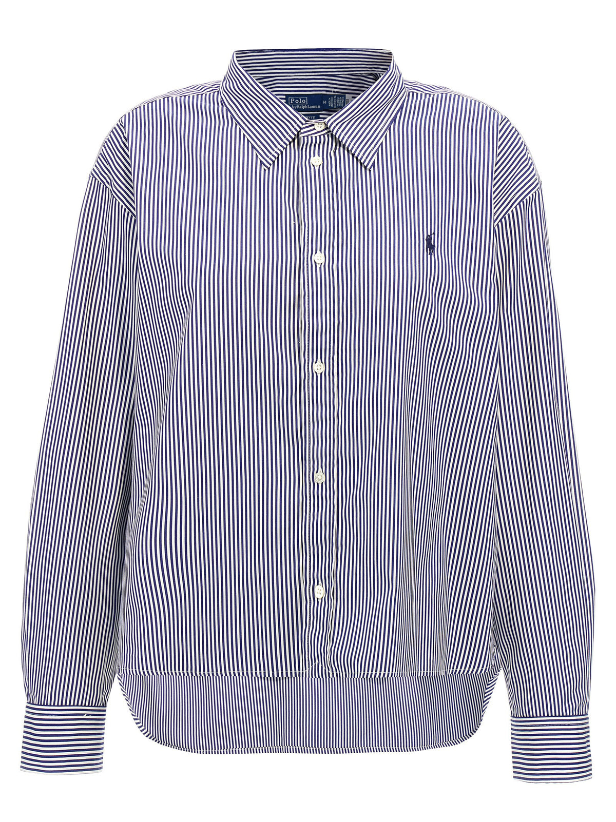 Polo Ralph Lauren Bluse aus Baumwolle in Blau