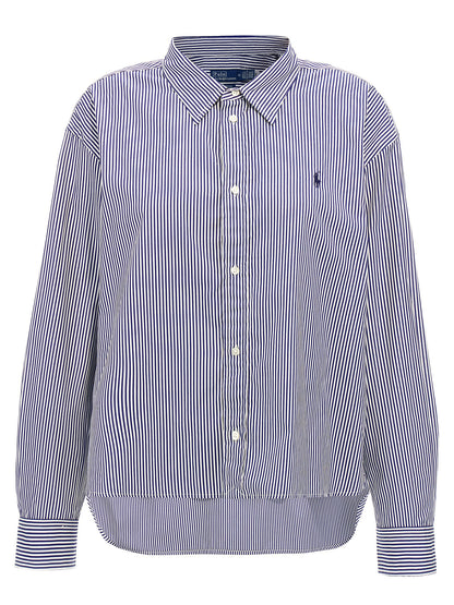 Polo Ralph Lauren Bluse aus Baumwolle in Blau