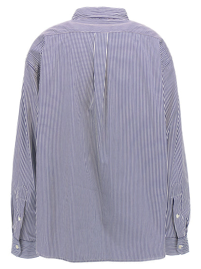 Polo Ralph Lauren Bluse aus Baumwolle in Blau