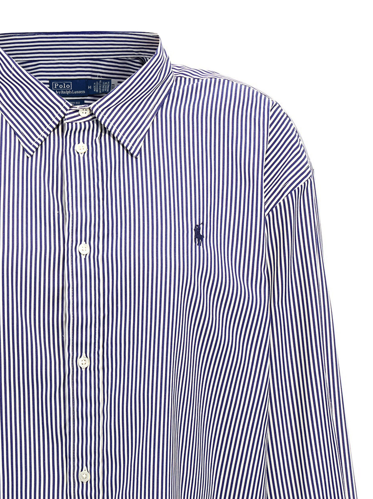Polo Ralph Lauren Bluse aus Baumwolle in Blau