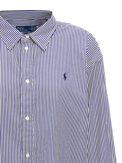 Polo Ralph Lauren Bluse aus Baumwolle in Blau