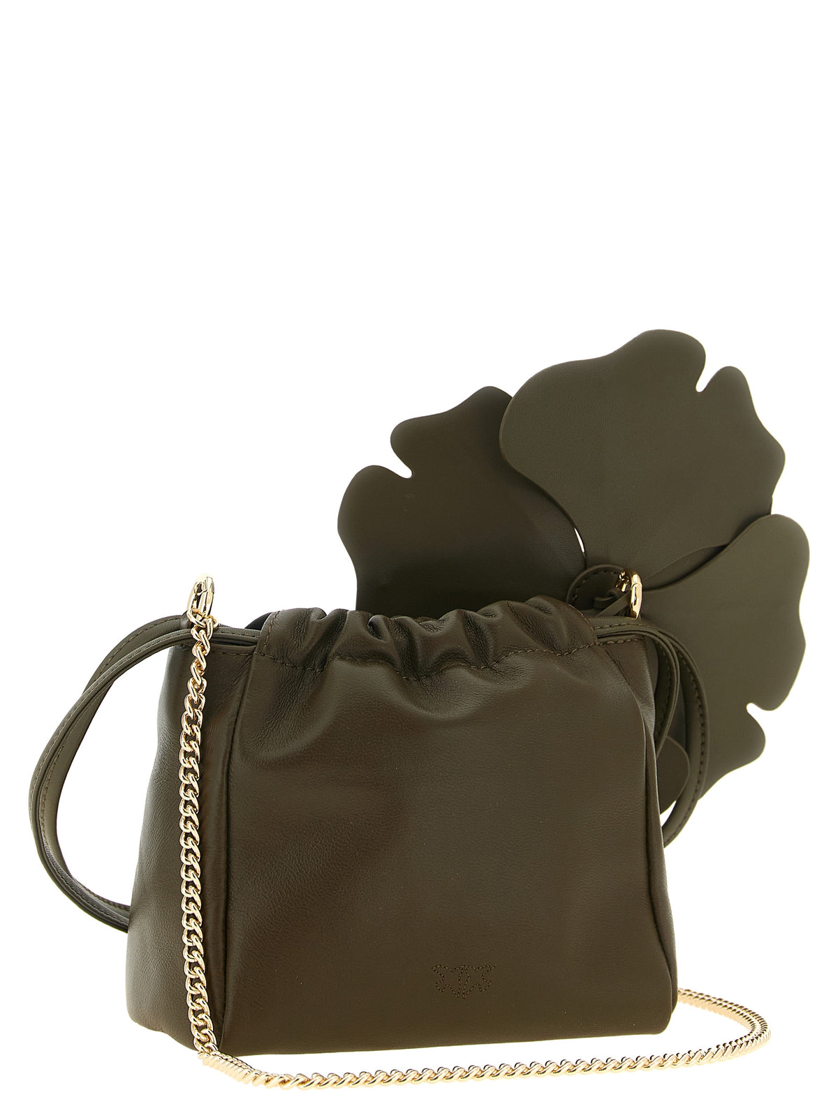 PINKO Zweifarbige Lammleder-Clutch – Produktansicht 2 | Arca Lucia