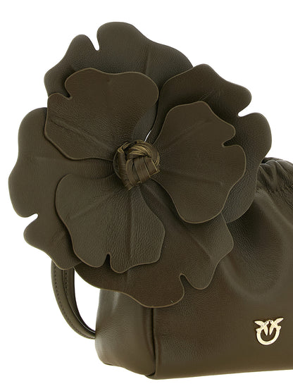 PINKO Zweifarbige Lammleder-Clutch – Produktansicht 3 | Arca Lucia
