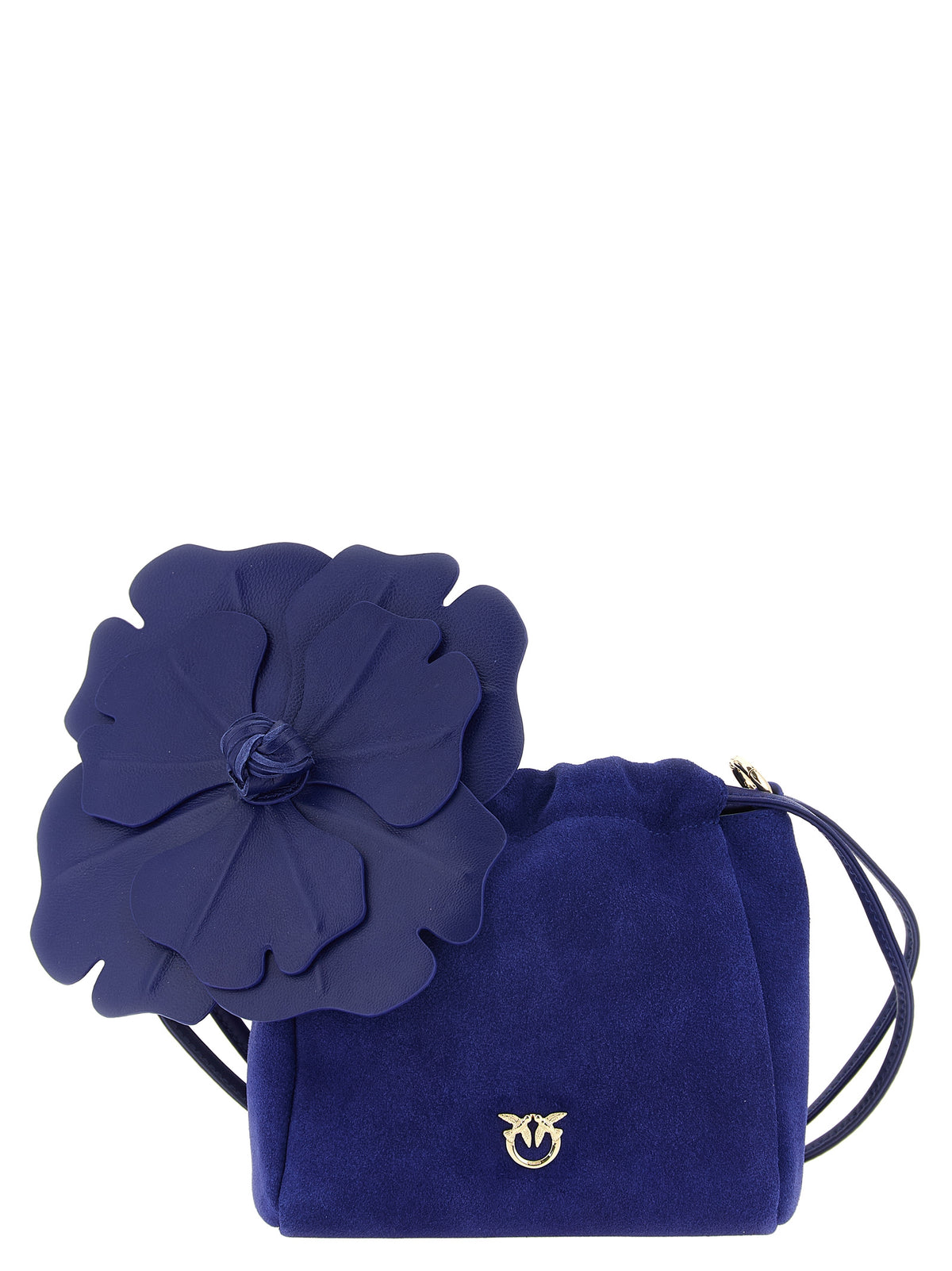 PINKO Blaue Clutch aus Lammleder – Produktansicht 1 | Arca Lucia