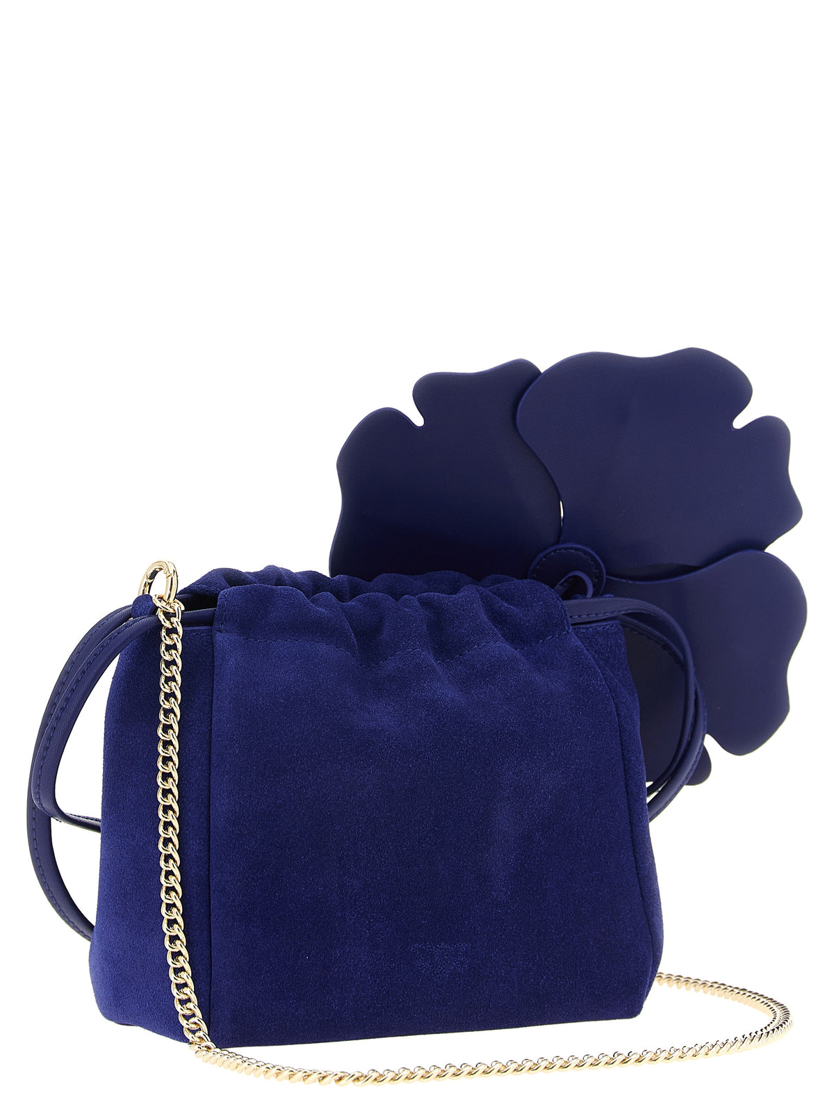 PINKO Blaue Clutch aus Lammleder – Produktansicht 2 | Arca Lucia