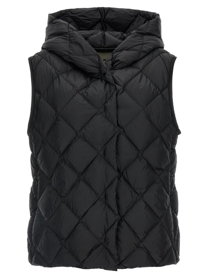 Max Mara Jacke aus Stoff in Schwarz