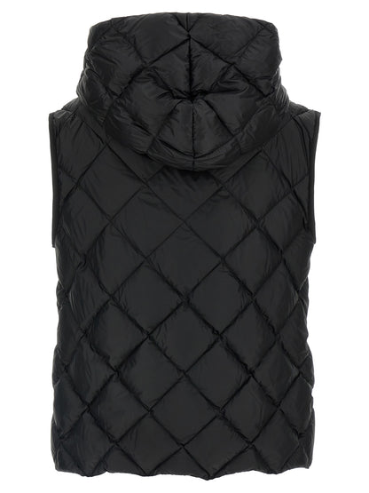 Max Mara Jacke aus Stoff in Schwarz