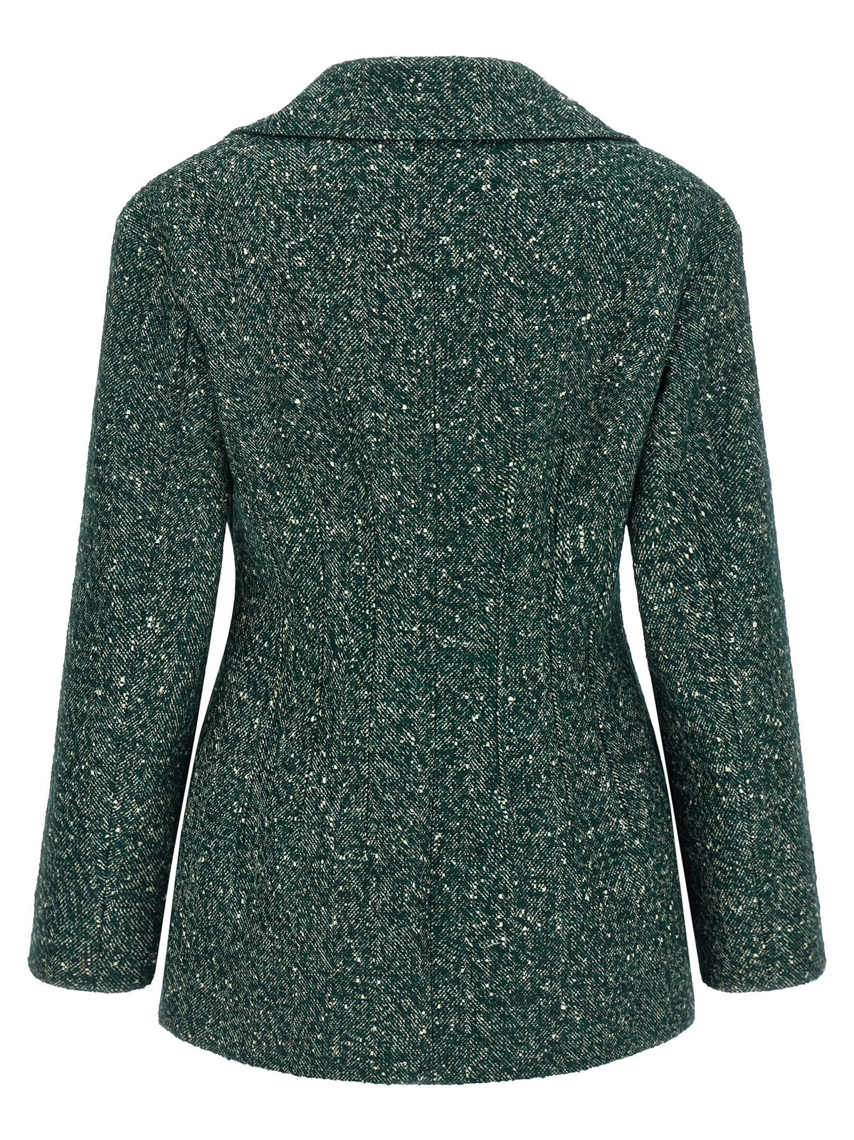 Max Mara Blazer aus Wolle in Grün