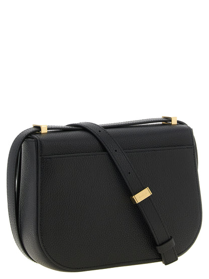 Ferragamo Umhängetasche aus Leder in Schwarz