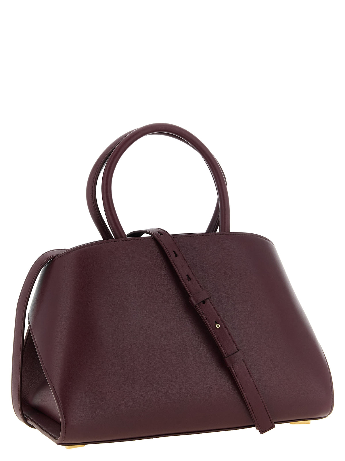 Ferragamo Handtasche aus Leder in Rot