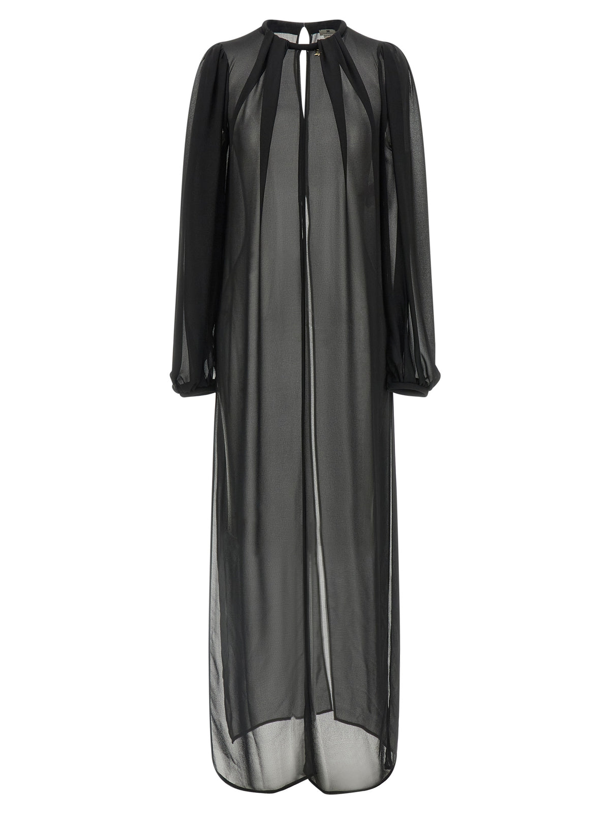 Elisabetta Franchi Bluse aus Polyester in Schwarz