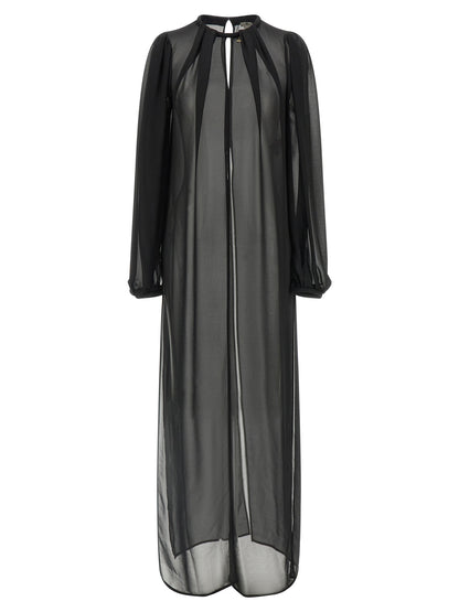 Elisabetta Franchi Bluse aus Polyester in Schwarz