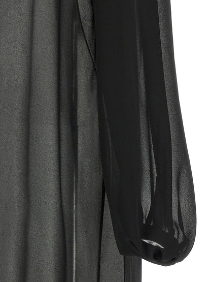 Elisabetta Franchi Bluse aus Polyester in Schwarz