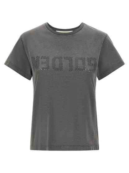 Golden Goose T-Shirt aus Baumwolle in Grau