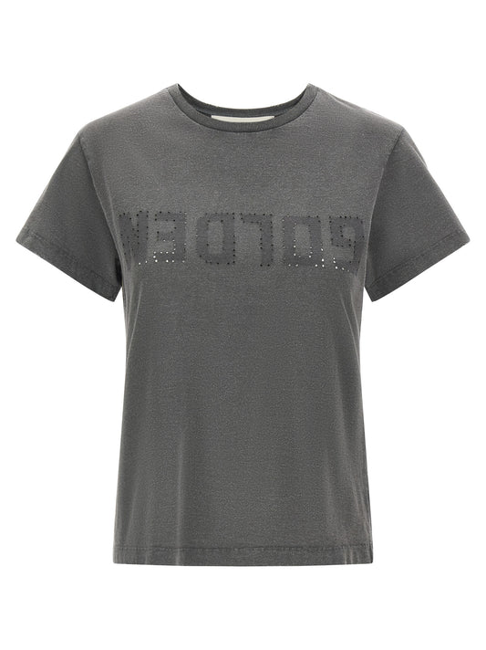 Golden Goose T-Shirt aus Baumwolle in Grau