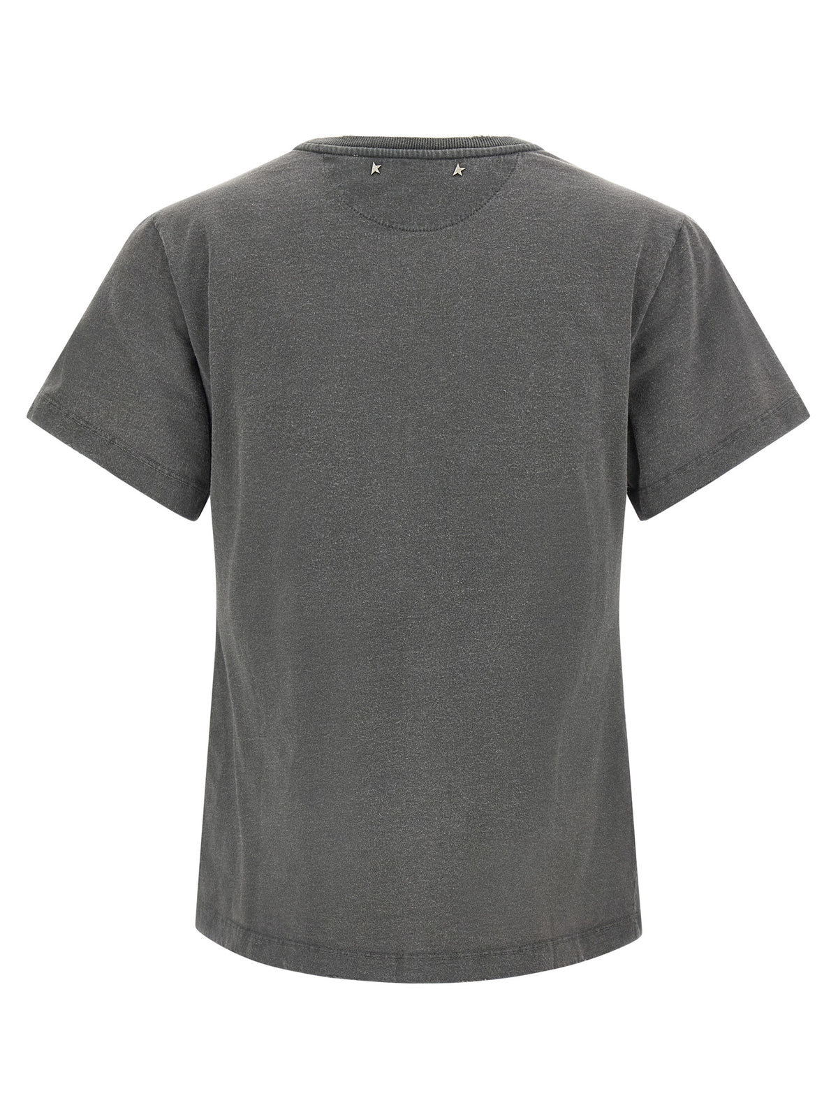 Golden Goose T-Shirt aus Baumwolle in Grau