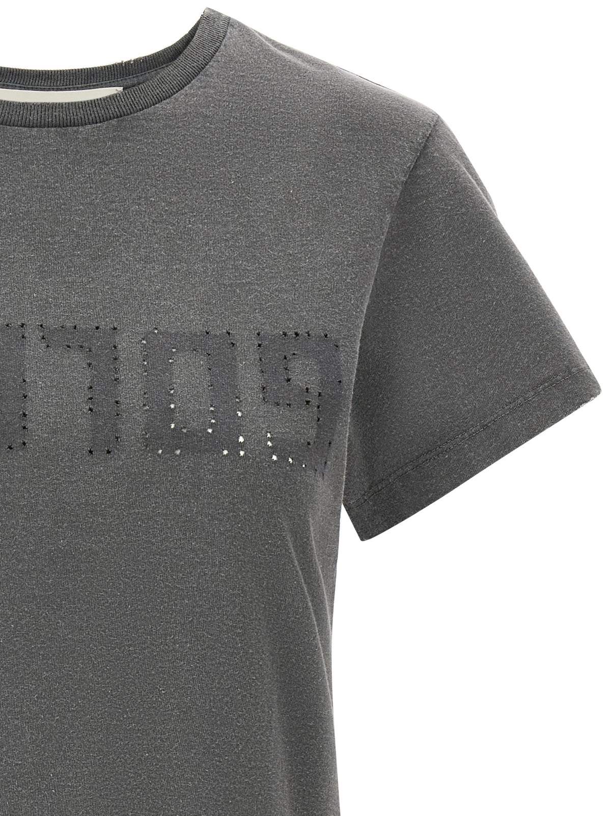 Golden Goose T-Shirt aus Baumwolle in Grau