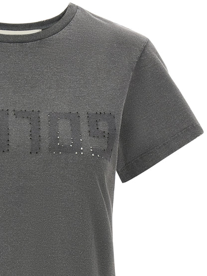 Golden Goose T-Shirt aus Baumwolle in Grau