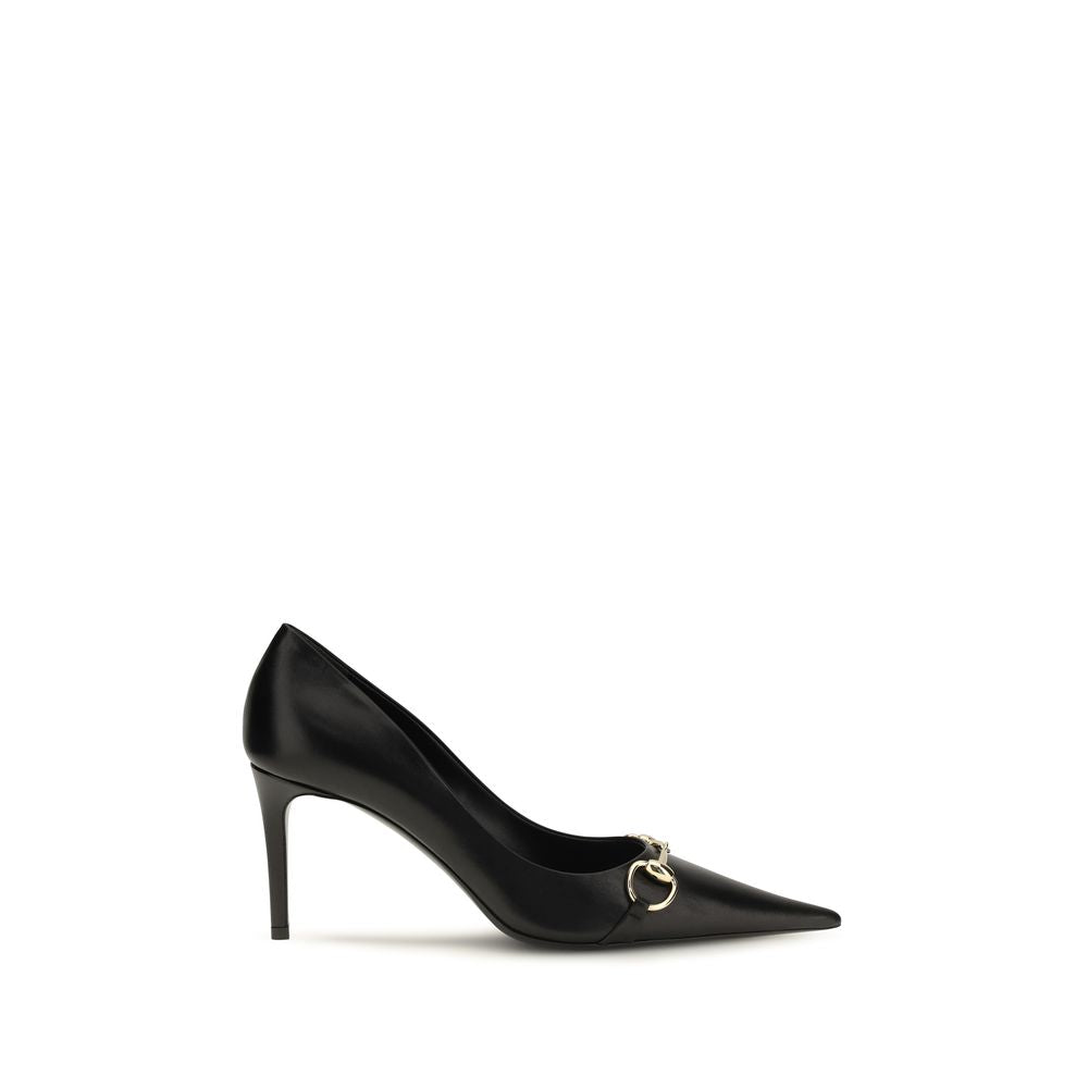 Gucci Schwarze Donna Pumps aus Kalbsleder