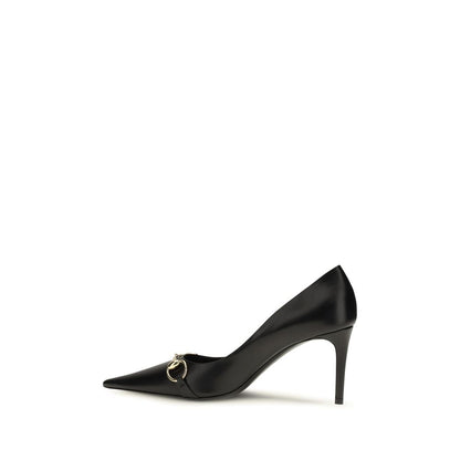 Gucci Schwarze Donna Pumps aus Kalbsleder