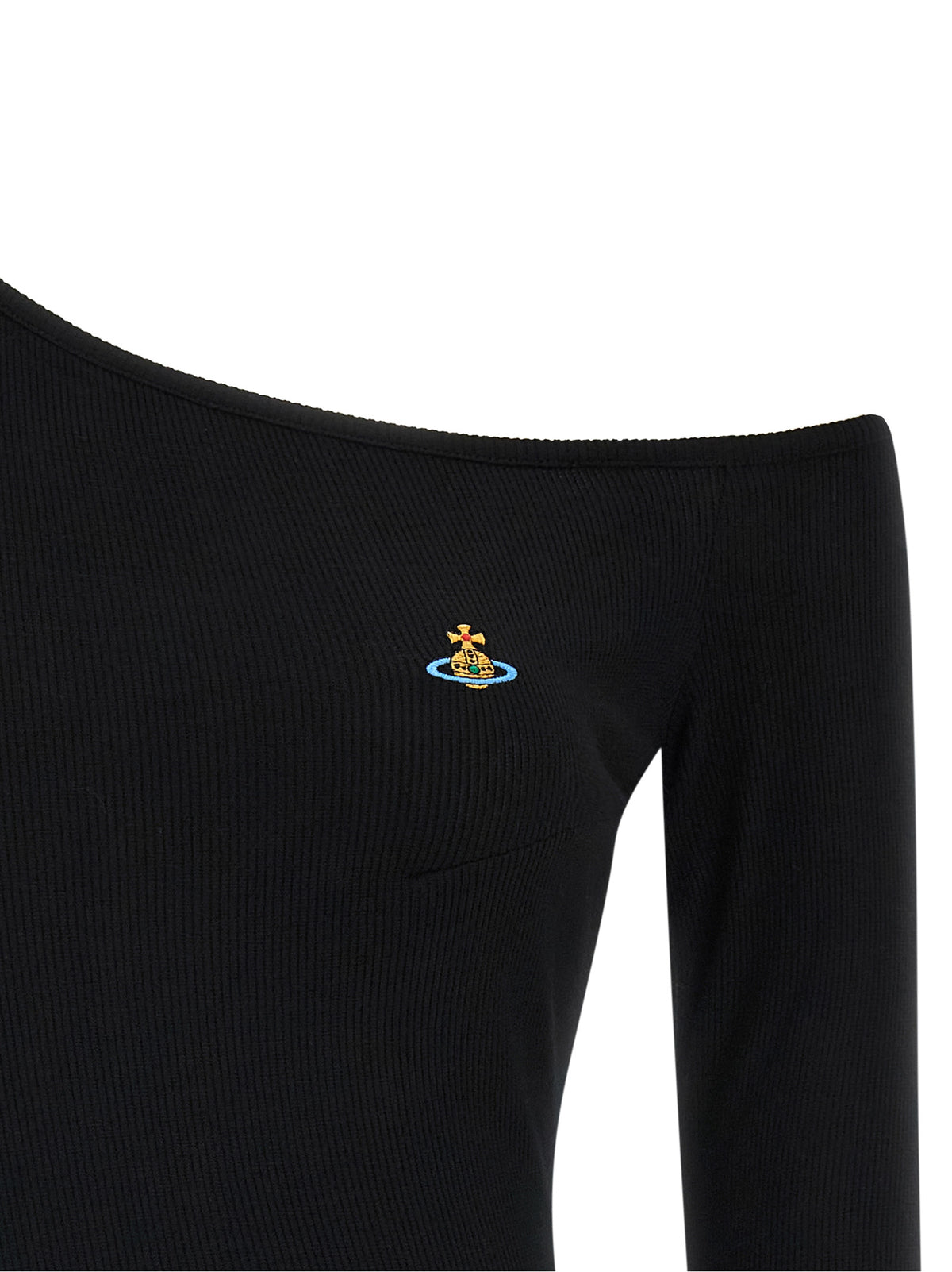 Vivienne Westwood T-Shirt aus Viskose in Schwarz