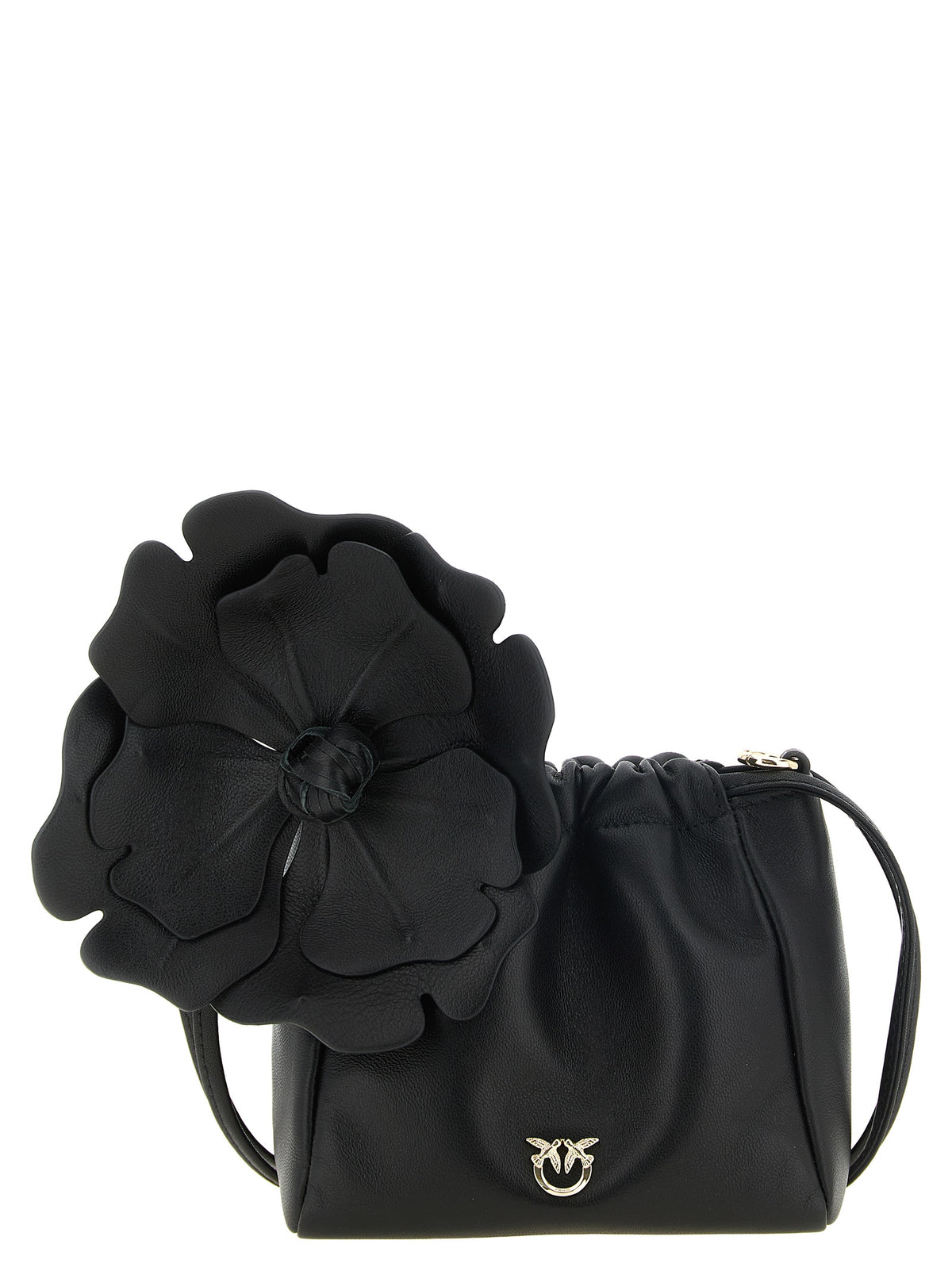 PINKO Schwarze Lammleder-Clutch – Produktansicht 1 | Arca Lucia