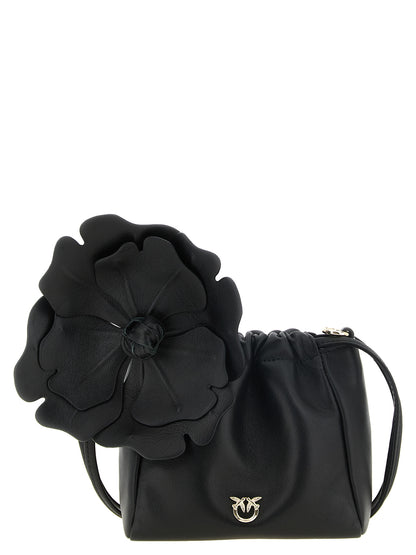 PINKO Schwarze Lammleder-Clutch – Produktansicht 1 | Arca Lucia