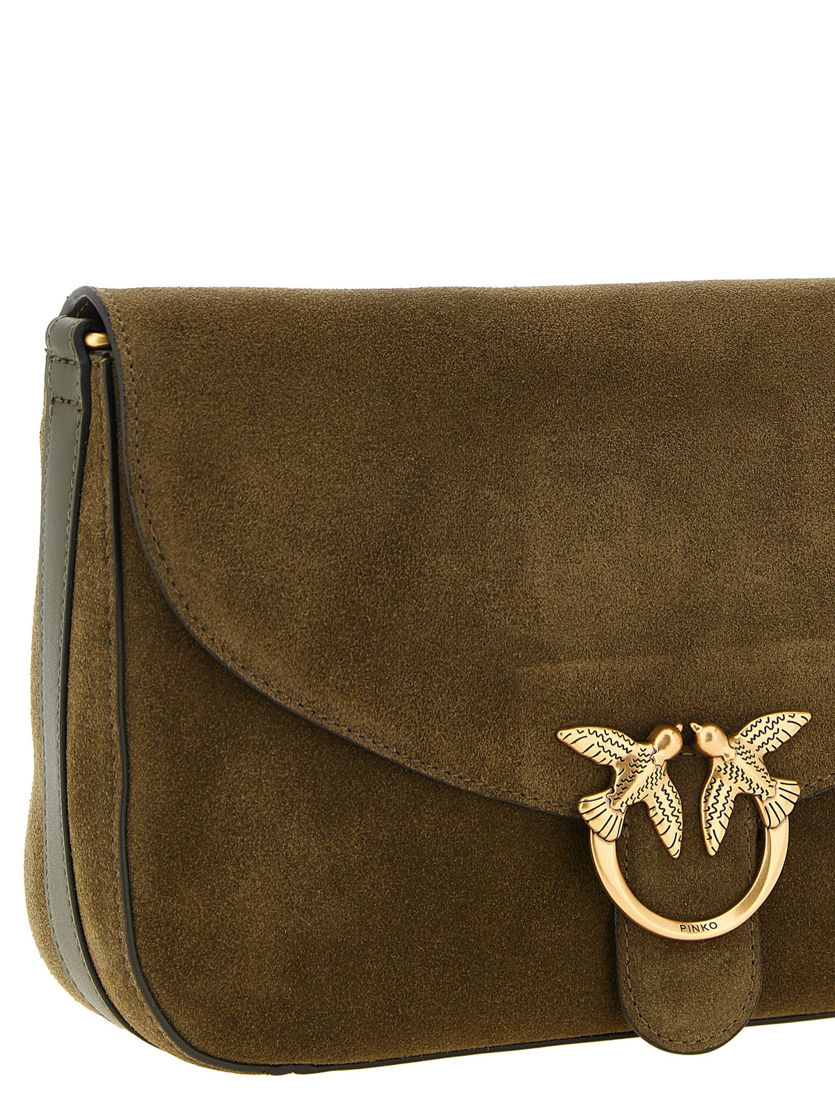 PINKO Zweifarbig Kalbsleder Crossbody Bag – Produktansicht 3 | Arca Lucia
