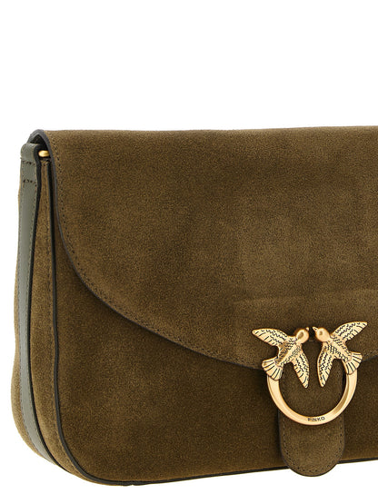 PINKO Zweifarbig Kalbsleder Crossbody Bag – Produktansicht 3 | Arca Lucia