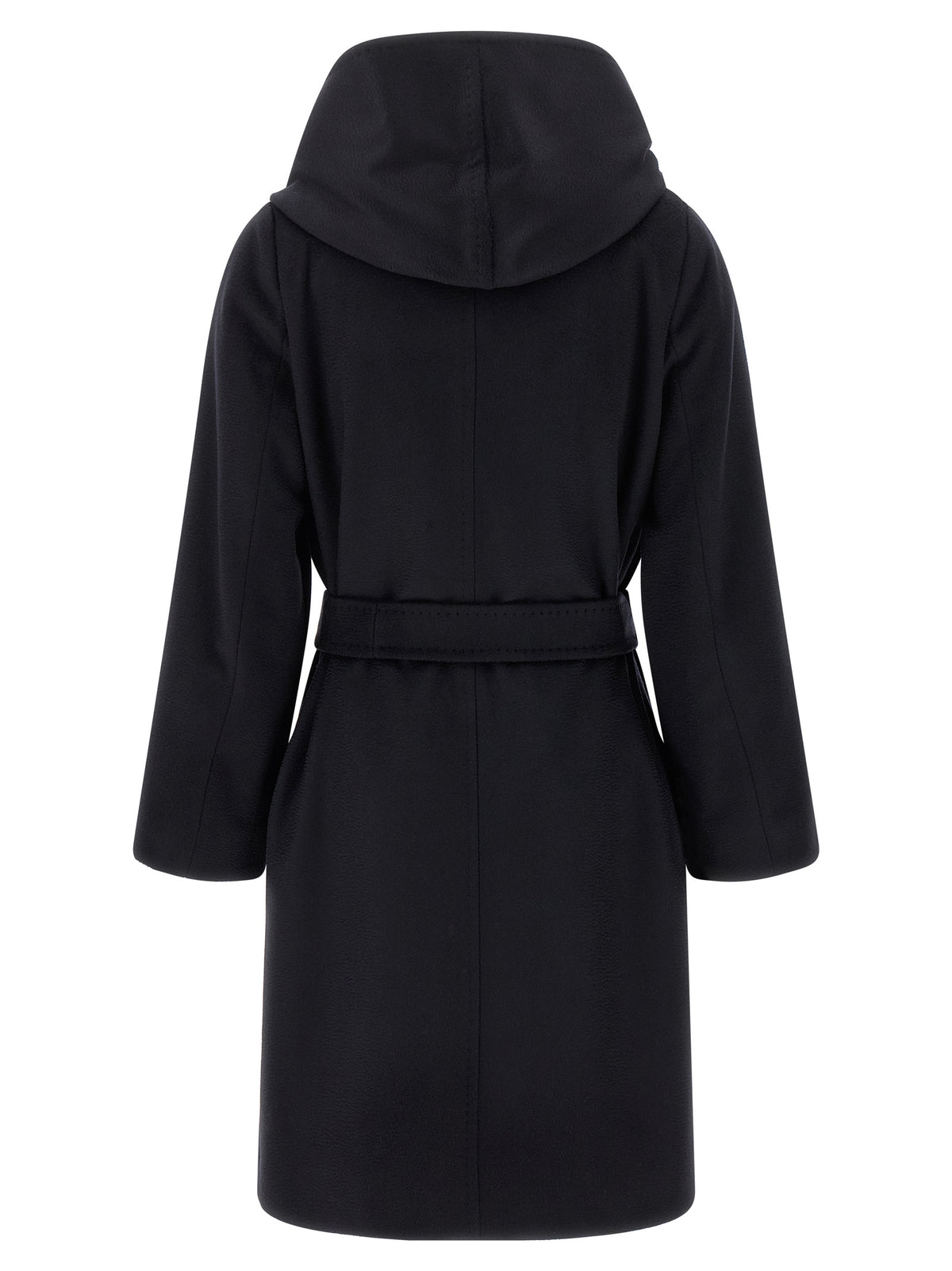 Max Mara Mantel aus Wolle in Blau