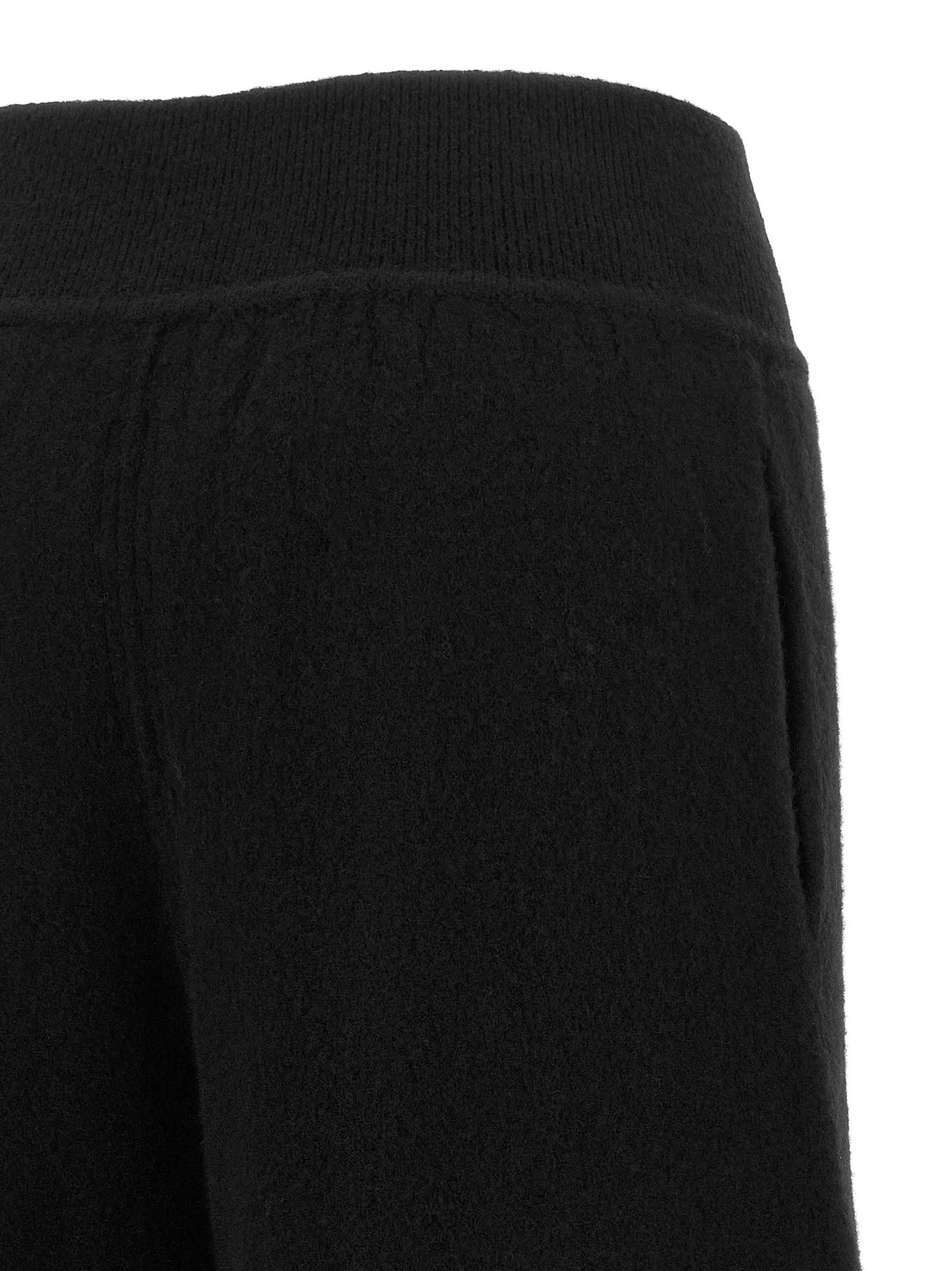 Rick Owens Hose aus Kaschmir in Schwarz