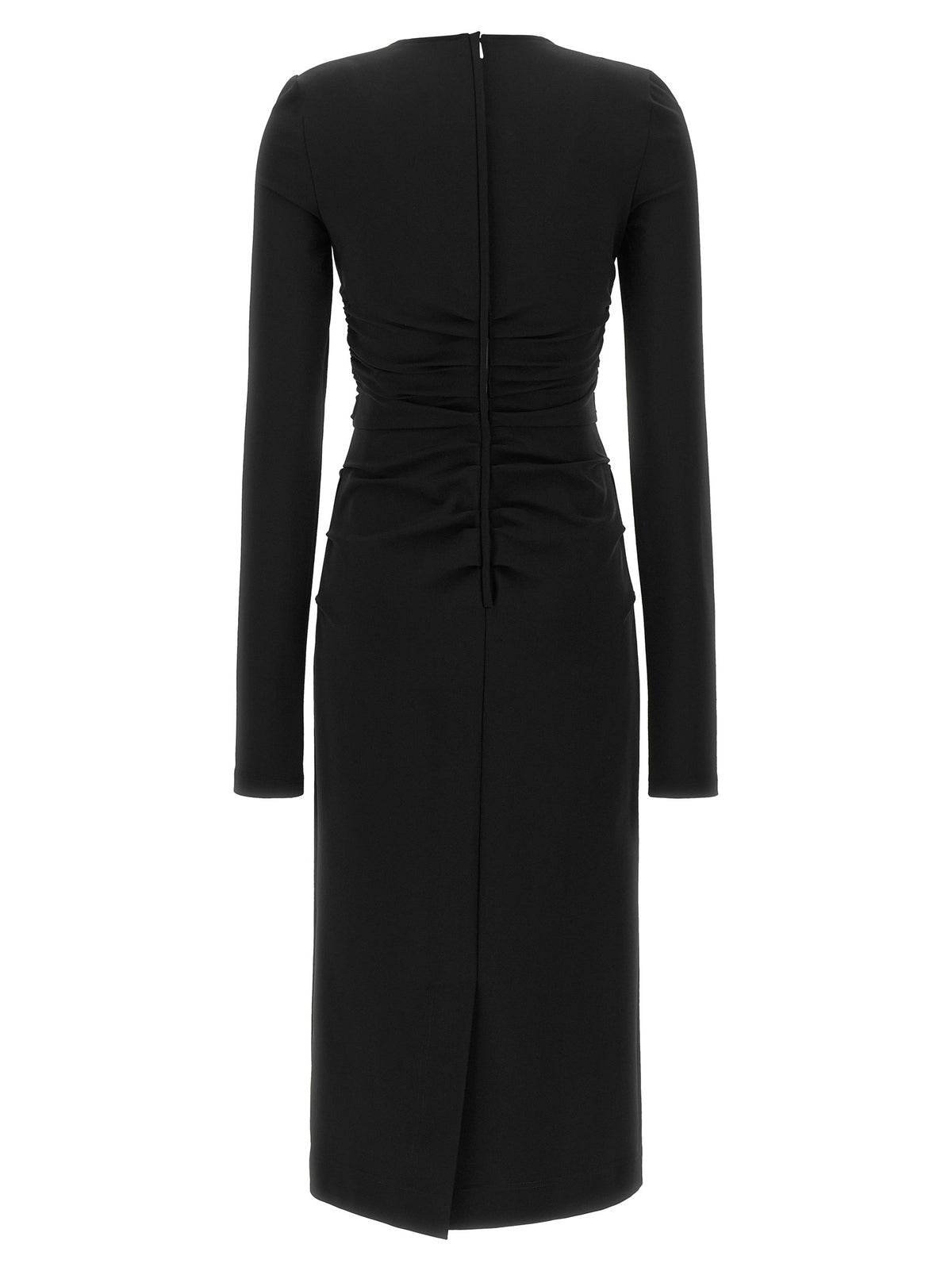 Dolce & Gabbana Kleid aus Viskose in Schwarz