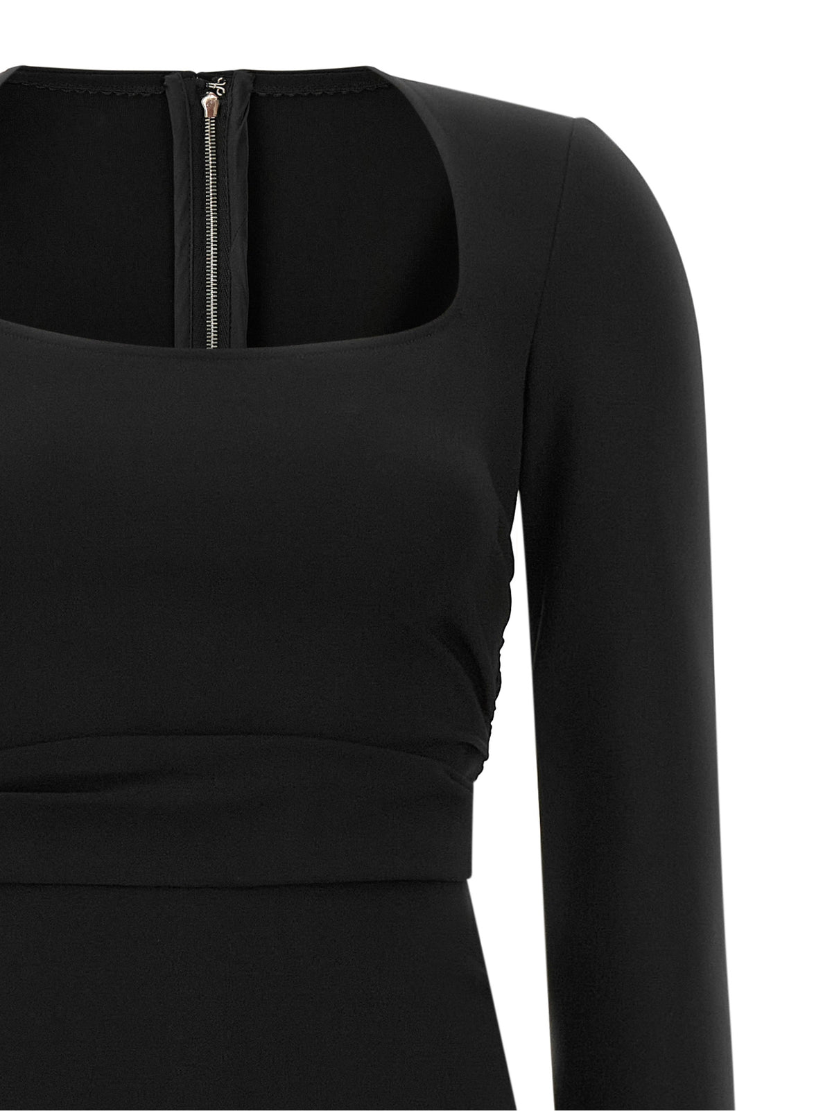 Dolce & Gabbana Kleid aus Viskose in Schwarz