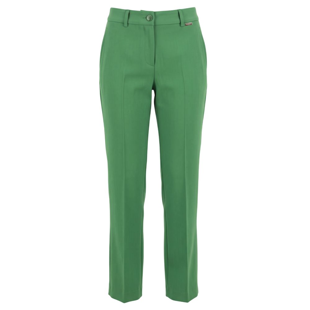 Baldinini Trend Hose aus Viskose in Grün