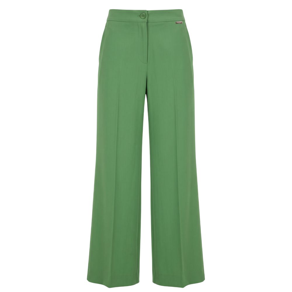 Baldinini Trend Hose aus Polyester in Grün