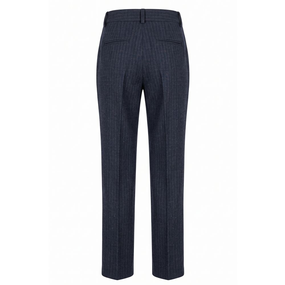 Baldinini Trend Hose aus Baumwolle in Blau
