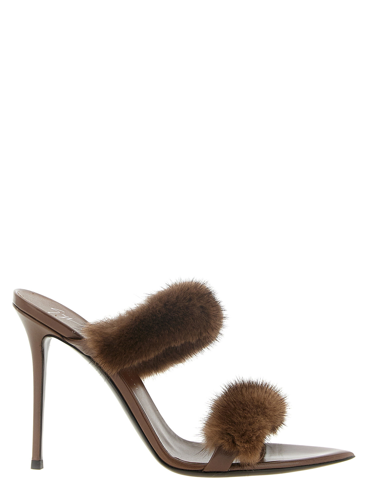 Giuseppe Zanotti Sandalen aus Leder in Braun