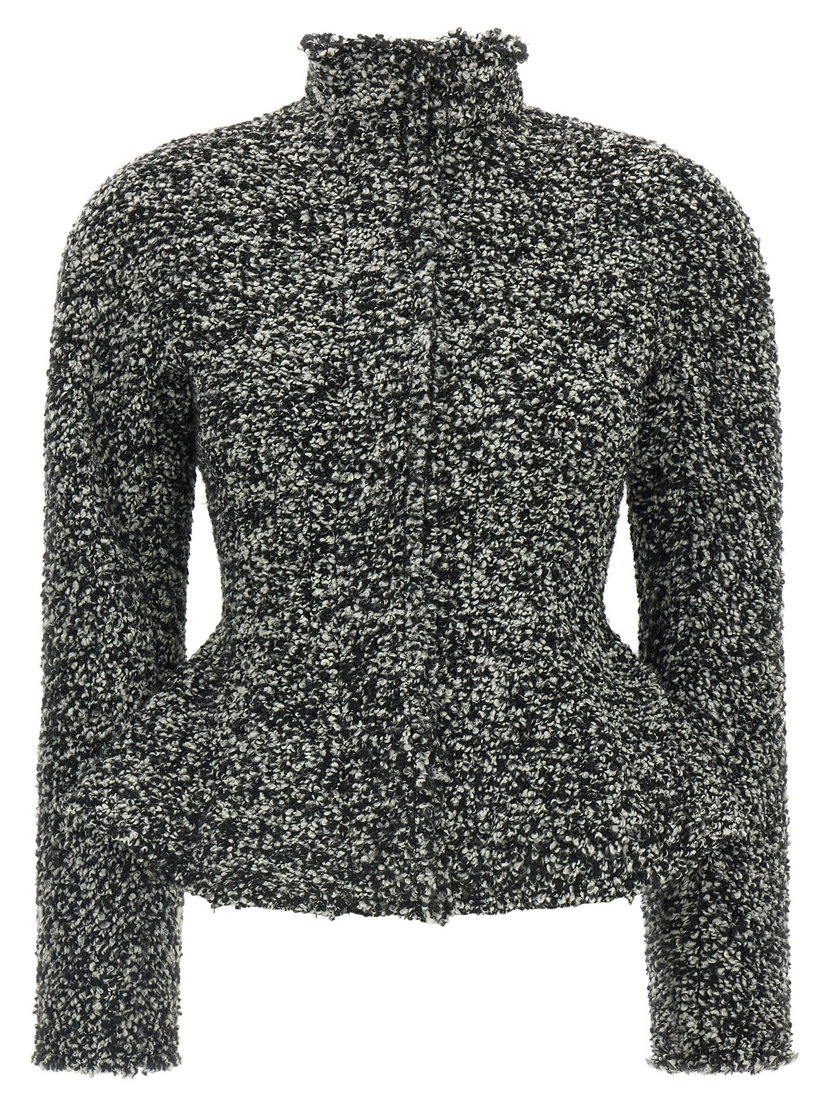 Alberta Ferretti Blazer aus Baumwolle in Schwarz