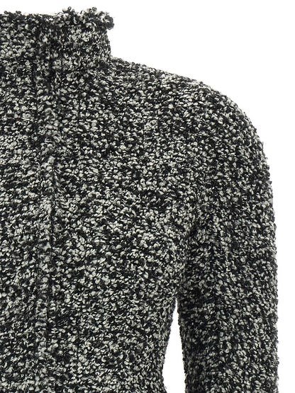 Alberta Ferretti Blazer aus Baumwolle in Schwarz