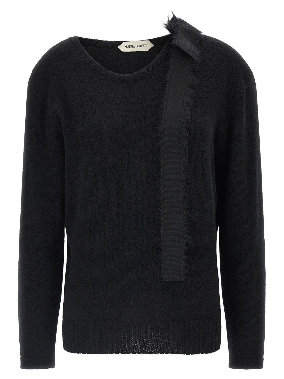 Alberta Ferretti Pullover aus Kaschmir in Schwarz