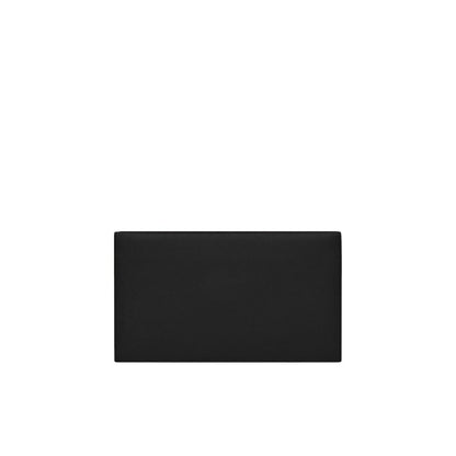 Saint Laurent Clutch aus Leder in Schwarz