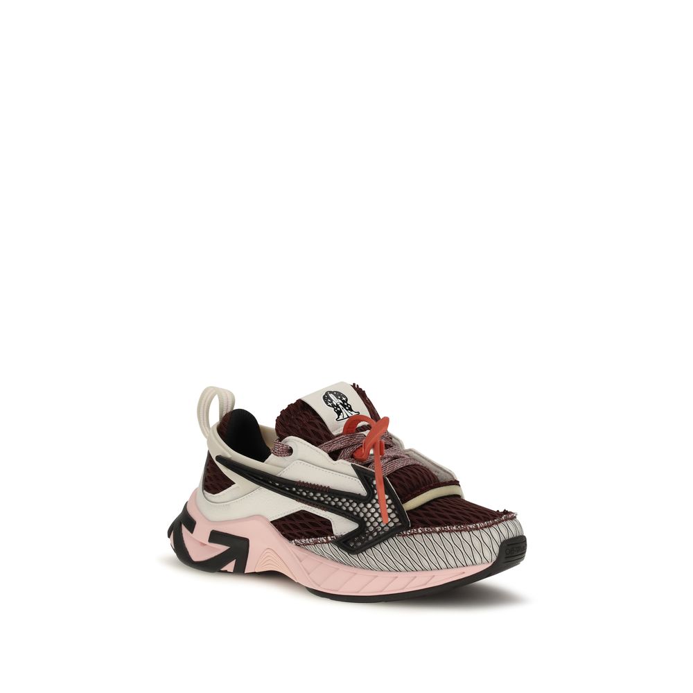 Off-White Sneaker aus Polyester in Weiß