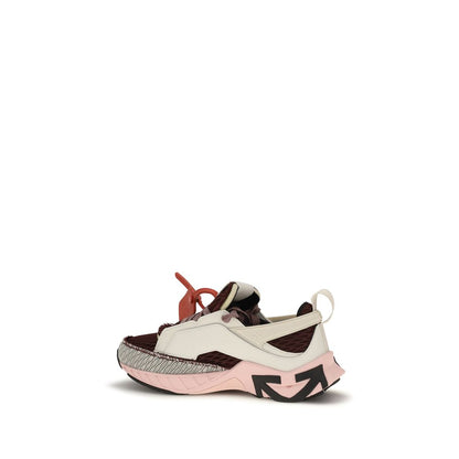 Off-White Sneaker aus Polyester in Weiß