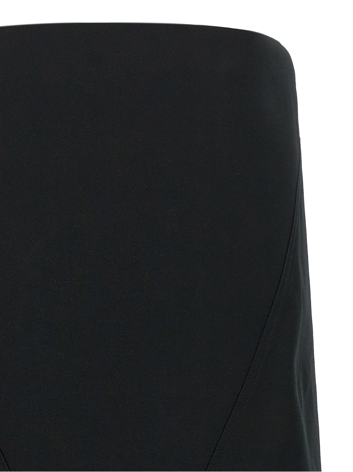 Rick Owens Kleid aus Baumwolle in Schwarz
