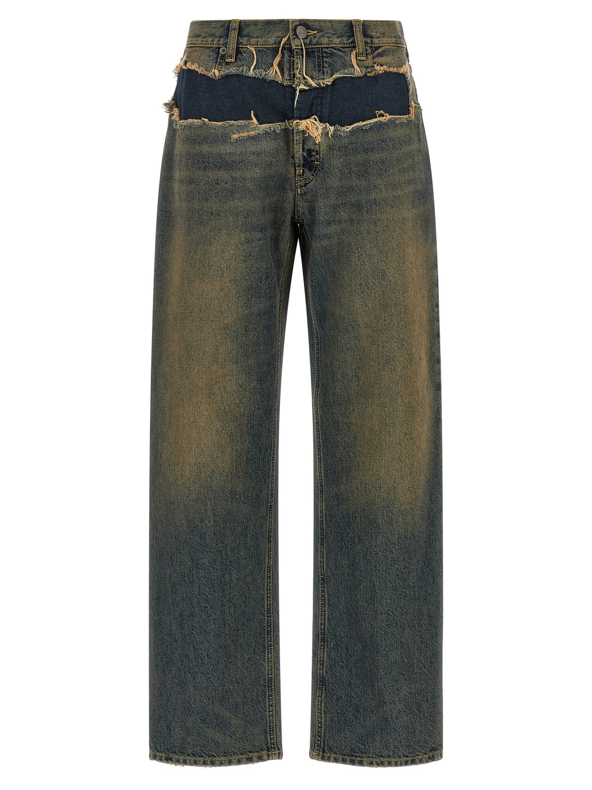 Maison Margiela Jeans aus Baumwolle in Weiß