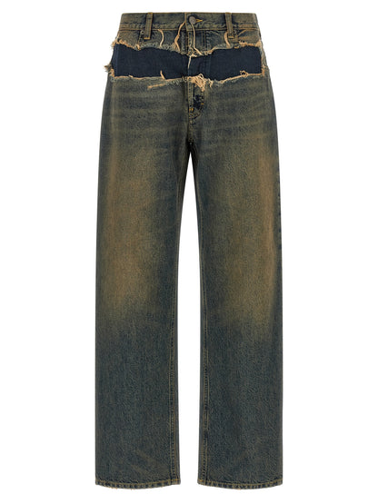 Maison Margiela Jeans aus Baumwolle in Weiß