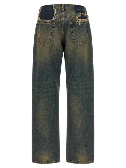Maison Margiela Jeans aus Baumwolle in Weiß