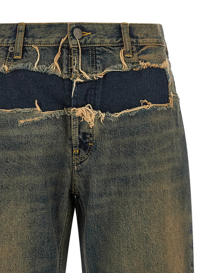Maison Margiela Jeans aus Baumwolle in Weiß