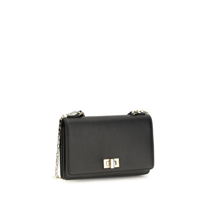 Fendi Geldbörse aus Leder in Schwarz